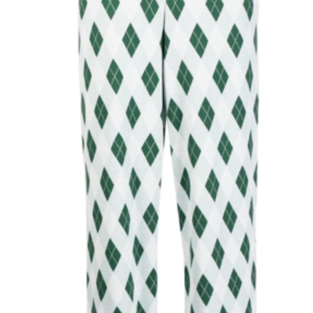 THE UPSIDE Clubhouse Mara Knitted Trousers In Green NWT